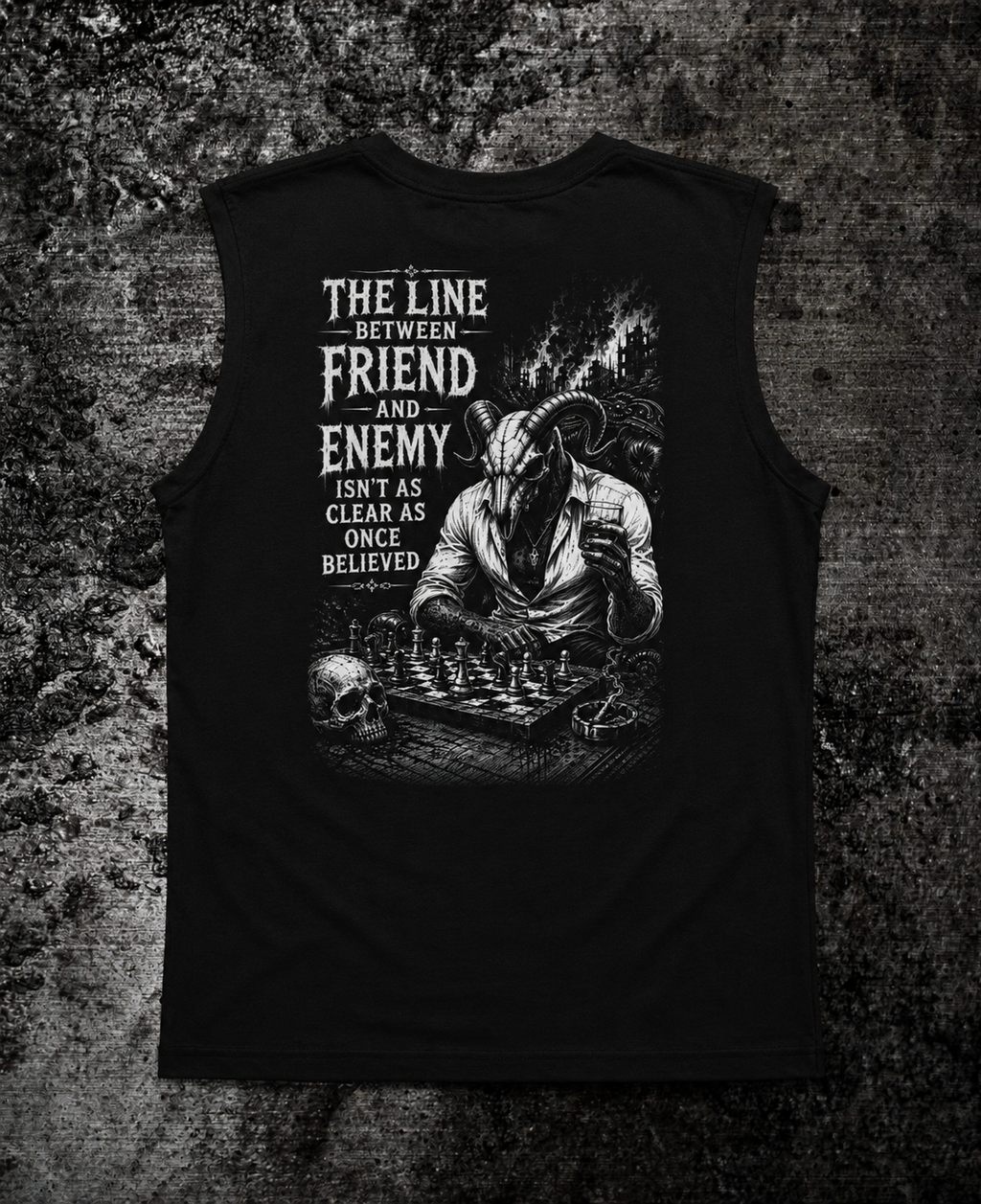 THE LINE BETWEEN FRIEND AND ENEMY