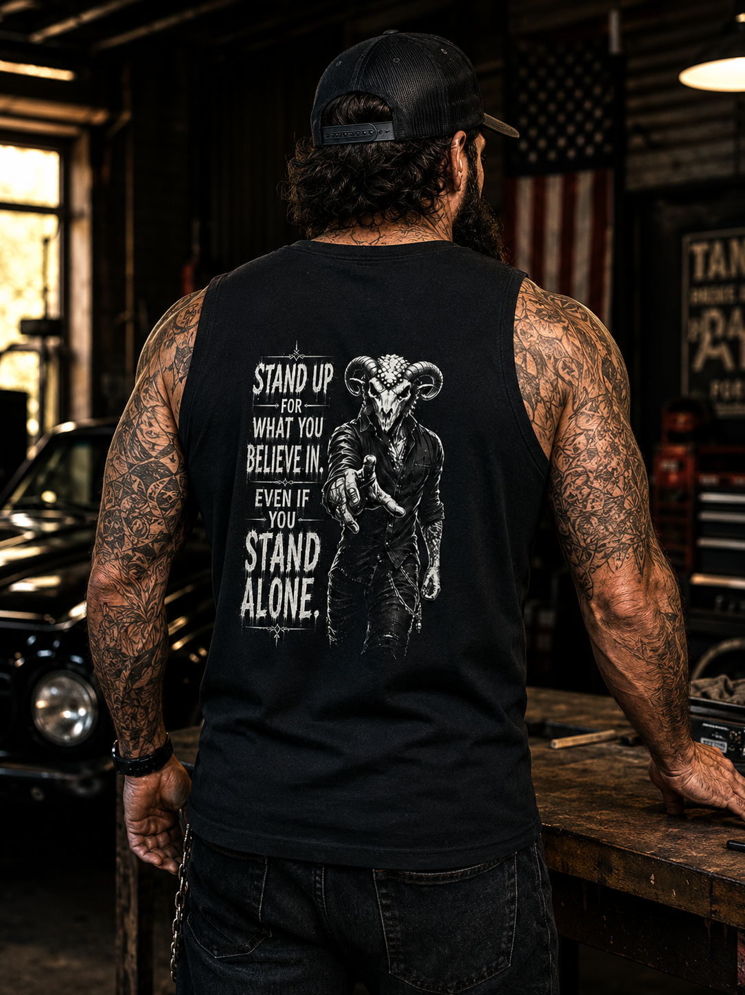 STAND UP FOR WHAT YOU BELIEVE IN