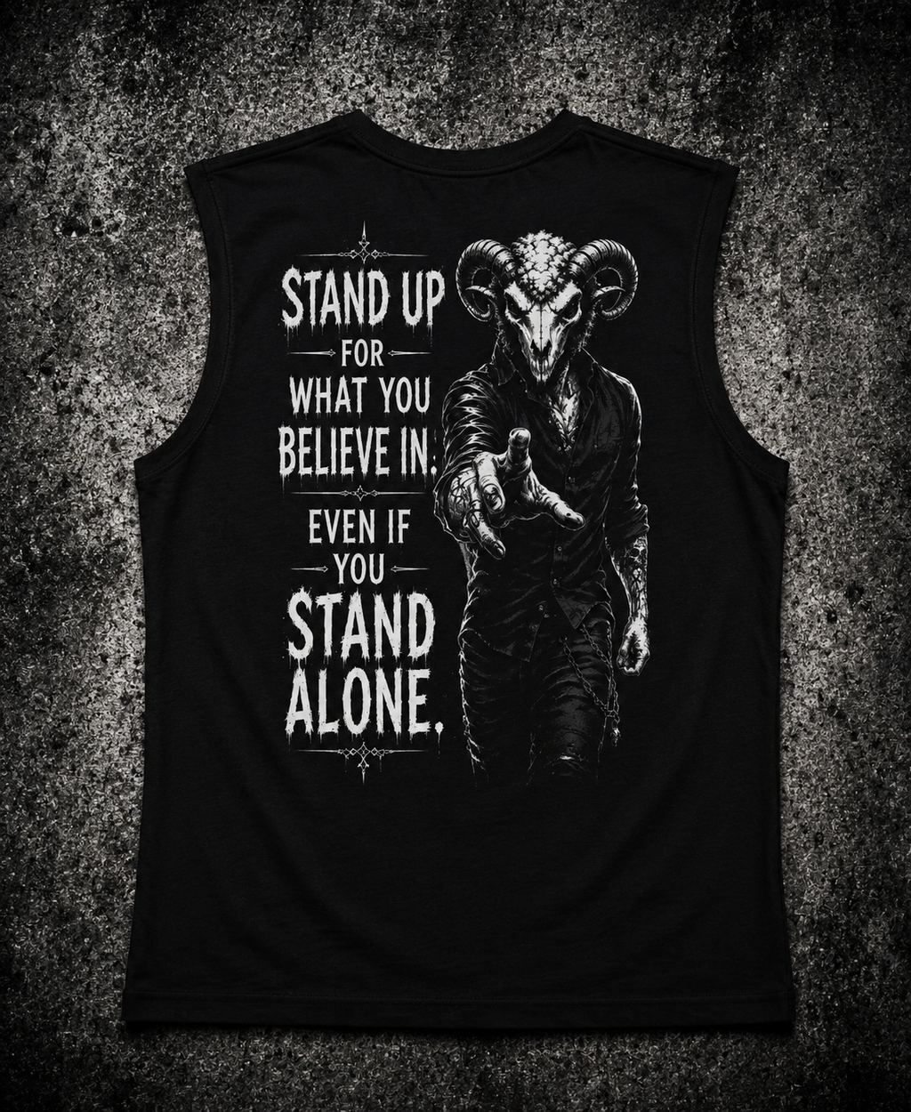STAND UP FOR WHAT YOU BELIEVE IN