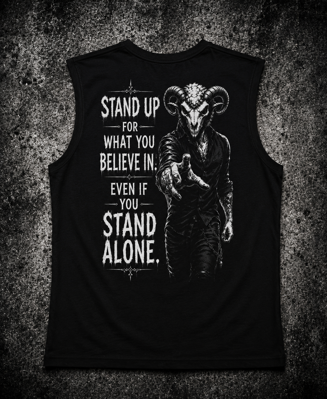 STAND UP FOR WHAT YOU BELIEVE IN