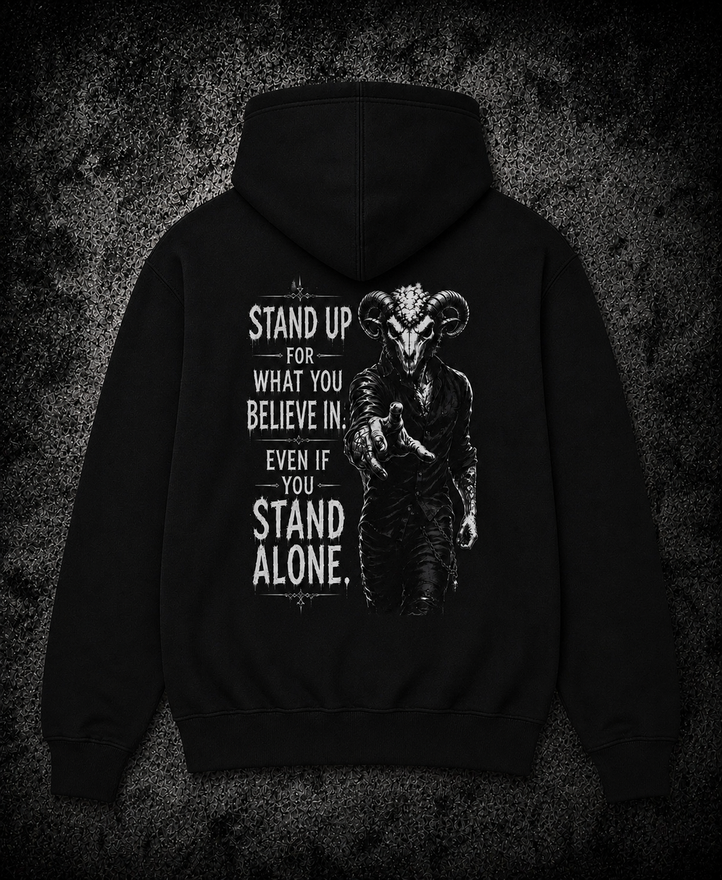 STAND UP FOR WHAT YOU BELIEVE IN