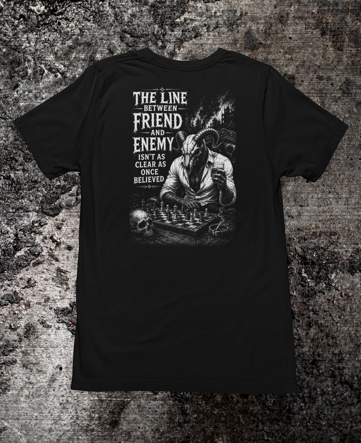 THE LINE BETWEEN FRIEND AND ENEMY