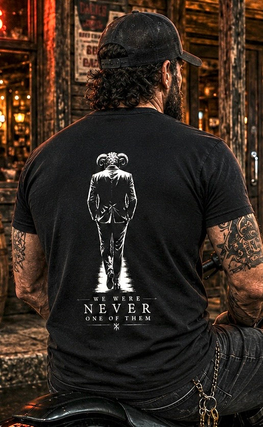 WE WERE NEVER ONE OF THEM